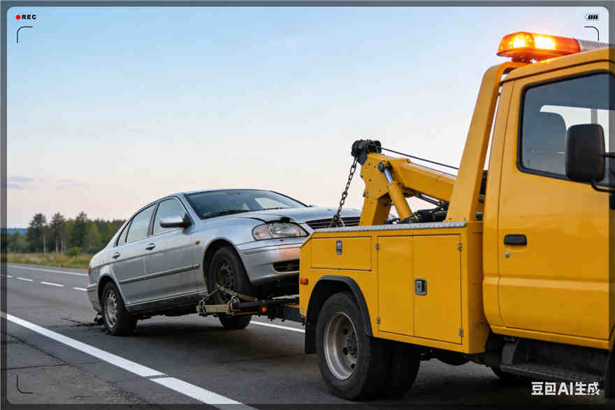 五通桥拖车救援电话【案例】